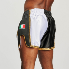 Leone - SIAM THAI SHORTS - Муай Тай Шорти - AB875 - Black/White